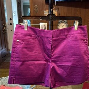 White House Black Market Vibrant Purple Women's Shorts Size 8​